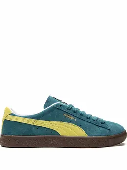 PUMA: Жёлтые кроссовки  Suede VTG