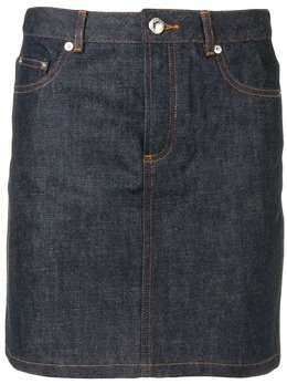 A.P.C.: Голубая юбка 