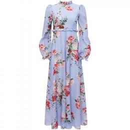 FORTE DEI MARMI COUTURE: Голубое платье 