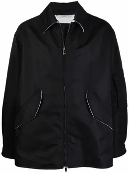 Valentino: Чёрная рубашка 