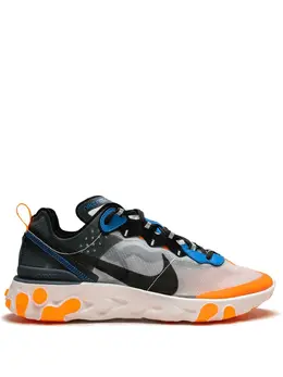 Nike: Чёрные кроссовки  React Element 87
