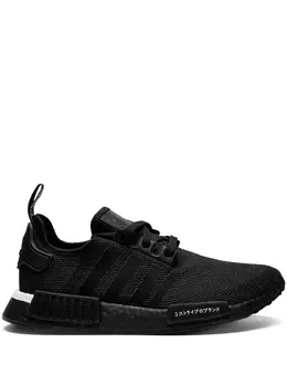 adidas: Чёрные кроссовки  NMD_R1