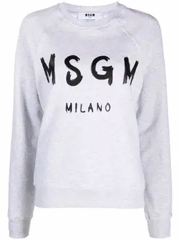 MSGM: Свитшот с принтом 