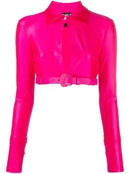 Versace Jeans Couture: Розовая рубашка 