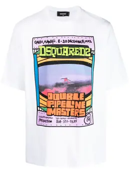 Dsquared2: Футболка с принтом 