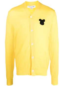 Comme Des Garçons Shirt: Жёлтый кардиган 