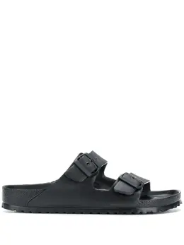 Birkenstock: Чёрные сандалии  Arizona
