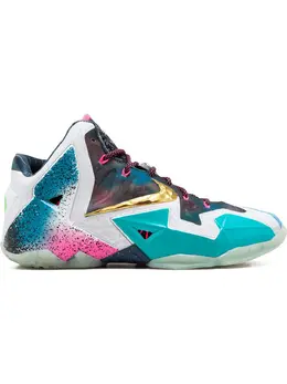 Nike: Чёрные кроссовки  Lebron 11