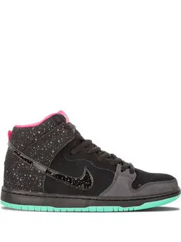 Nike: Чёрные кроссовки  SB Dunk High Premium
