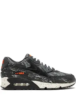 Nike: Чёрные кроссовки  Air Max 90 Premium