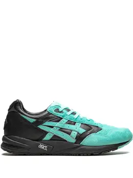 ASICS: Чёрные кроссовки  Gel-Saga
