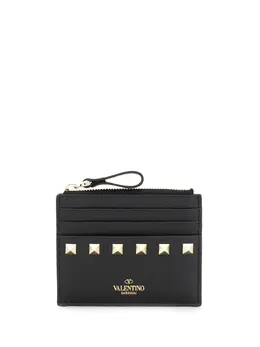 Valentino Garavani: Чёрный картхолдер 