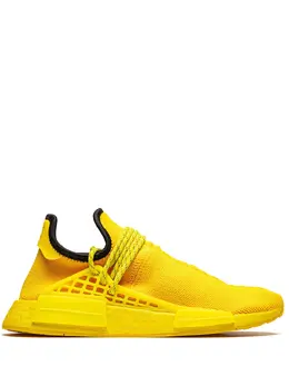 adidas: Жёлтые кроссовки  Hu NMD