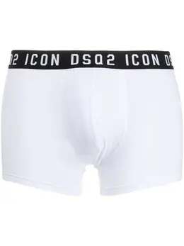 Dsquared2: Белые шорты  Boxer