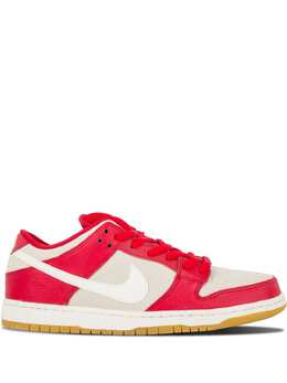 Nike: Красные кроссовки  Dunk Low Pro SB