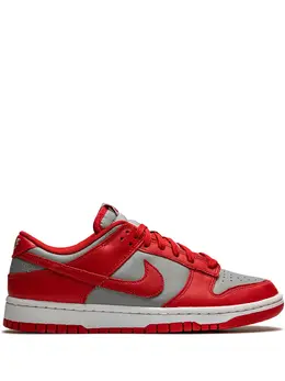 Nike: Красные кроссовки  Dunk Low Retro