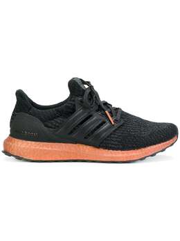 Adidas: Чёрные кроссовки  UltraBoost