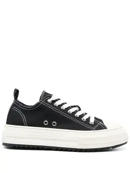 Dsquared2: Чёрные кроссовки 