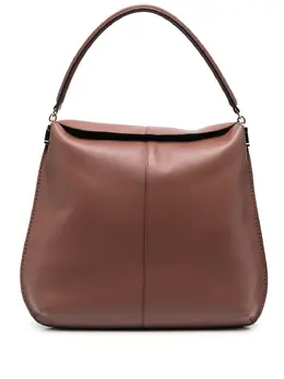 Tod's: Коричневая сумка-шоппер  T