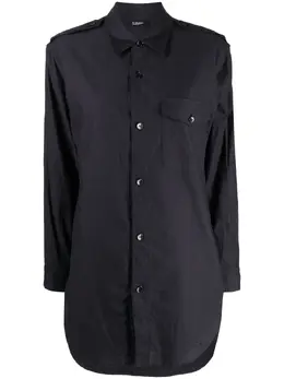 Yohji Yamamoto: Рубашка с длинным рукавом 