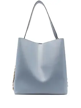 Stella McCartney: Голубая сумка-шоппер  Frayme