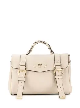 Mulberry: Бежевая сумка  Alexa