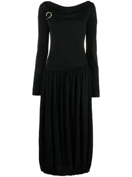 Lanvin: Платье с длинным рукавом 