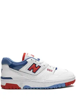 New Balance: Красные кроссовки  550