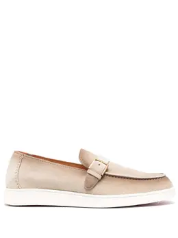 Santoni: Светлые туфли 