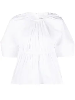 Jil Sander: Белая блуза 