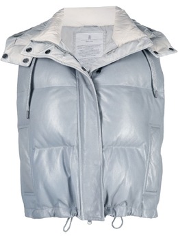 Brunello Cucinelli: Кожаный жилет 