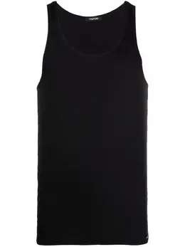 TOM FORD: Чёрная майка 