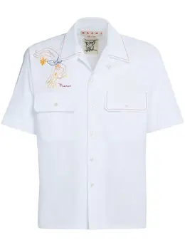 Marni: Рубашка с коротким рукавом 