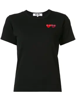 Comme Des Garçons Play: Красная футболка  Heart