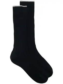 Brunello Cucinelli: Синие носки 