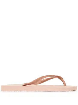 Havaianas: Розовые шлёпанцы 