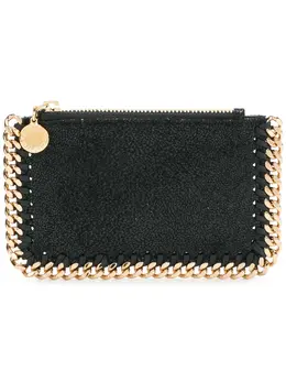 Stella McCartney: Чёрный картхолдер  Falabella