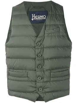 Herno: Зелёный жилет 