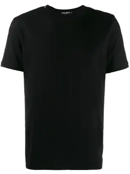Dolce&Gabbana: Чёрная футболка  T