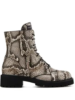 Giuseppe Zanotti: Многоцветные ботинки  Thora