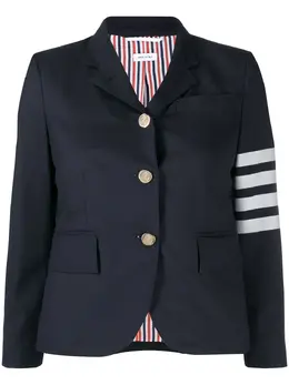 Thom Browne: Куртка  4-Bar на пуговицах