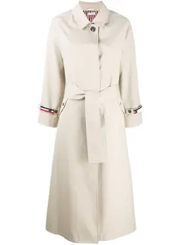 Thom Browne: Пальто с рукавом реглан 
