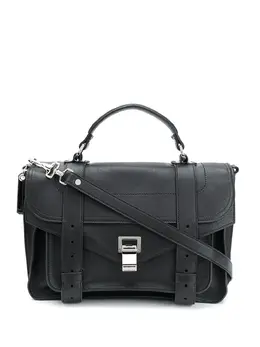 Proenza Schouler: Чёрная сумка через плечо  PS1