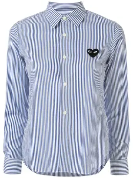 Comme Des Garçons Play: Рубашка в полоску 