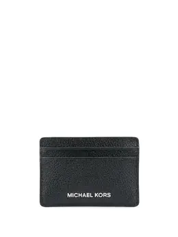Michael Michael Kors: Серебристый картхолдер 