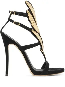 Giuseppe Zanotti: Чёрные сандалии  Cruel