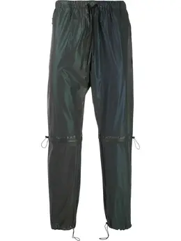 Marcelo Burlon County of Milan: Чёрные брюки 