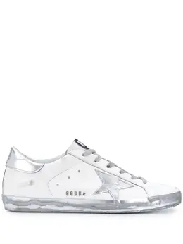 Golden Goose: Белые кроссовки  Super Star
