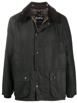 Barbour: Зелёная куртка  Bedale