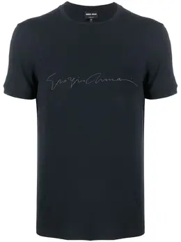 Giorgio Armani: Синяя футболка 